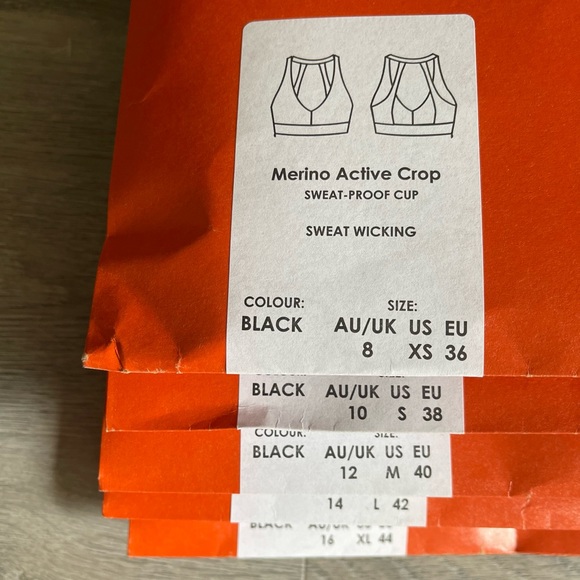 Modibodi Merino Active Crop - Picture 3 of 4